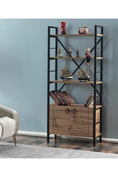 makbulce Yağmur Metal Kitaplık Ve Raf ürün görseli 1