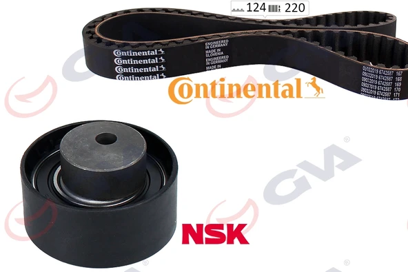 GVA 59T2915C EKSANTRİK GERGİ KİTİ 124x220 BRAVA 1.2 16V-BRAVO I-II 1.2 -1.4-DOBLO 1.4-LINEA 1.2 -MARE-PALIO 1.2 K015503XS 71736717 ürün görseli 1