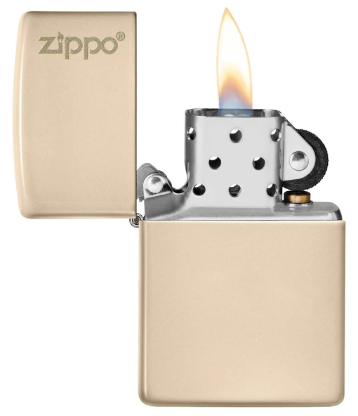 Zippo FLAT SAND LOGO 49453ZL (2-2) Çakmak - Resim 2