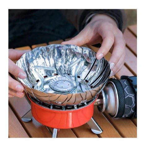 Rüzgar Geçirmez Kendinden Çakmaklı Taşınabilir Portatif Kamp Ocağı - Resim 2