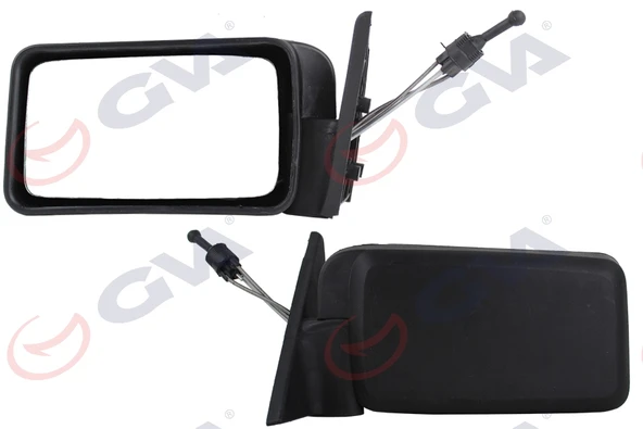 GVA 1013121 DIŞ DİKİZ AYNASI SOL RENAULT 9/11 92> MEKANİK KUMANDALI 7701365925 ürün görseli 1