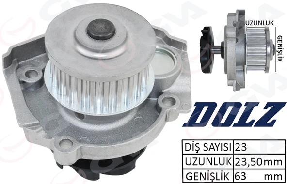 GVA 5221310 DEVİRDAİM ALBEA-PUNTO-LINEA-IDEA-STILO-BRAVA-YPSILON 1.2/1.4 16V PA866 46520401-55184081-55186602-55284051 ürün görseli 1