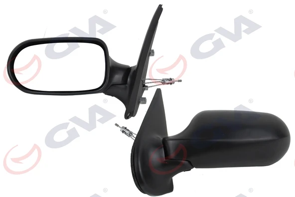 GVA 1021119 DIŞ DİKİZ AYNASI SOL PALIO 03>ALBEA 05> MEKANİK ALÜMİNYUM AYAKLI KONVEKS 735327436-735421070 ürün görseli 1