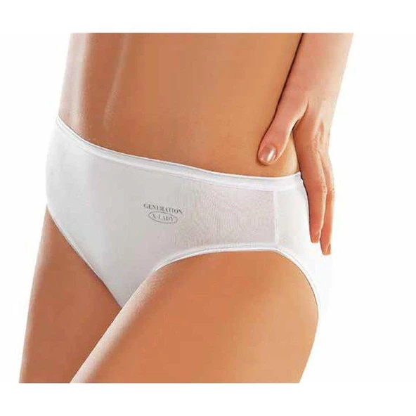 3'LÜ PAKET X-LADY 601 KADIN ORTA GENİŞ KENAR KÜLOT - 3