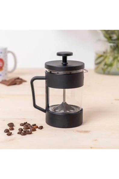 kuzenler store Siyah French Press 350 ml - 1