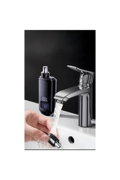 Vemora Cep Çakmak Model Usb Şarjlı Burun Kulak Yanak Kıl Tüy Temizleme Makinesi - Resim 2