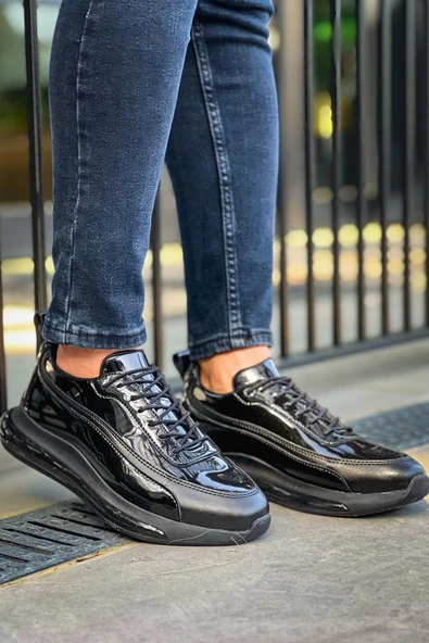 doremodam Tb2419 Rst Erkek Ayakakkabı Sıyah - Resim 5