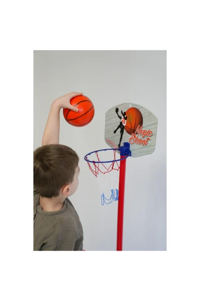 AMAZON TOHUM Portatif Kale - Basket Potası 2'si 1 Arada - Resim 4