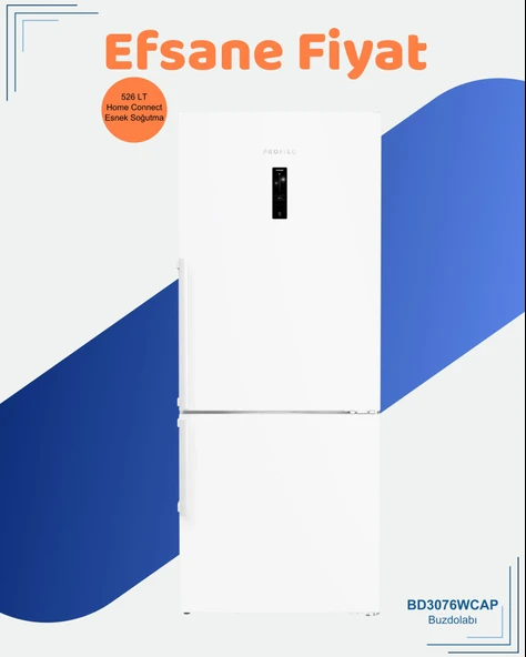 Profilo BD3076WCAP Kombi No Frost Buzdolabı
