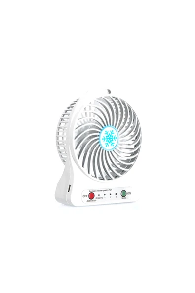 İstangül Butik Şarjlı Masaüstü Vantilatör ürün görseli 1