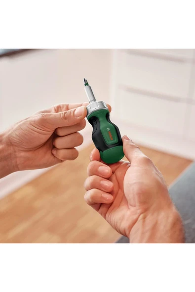 FAYMEM GLOBAL 6 Parça Bitsli Cırcırlı Tornavida - Resim 4