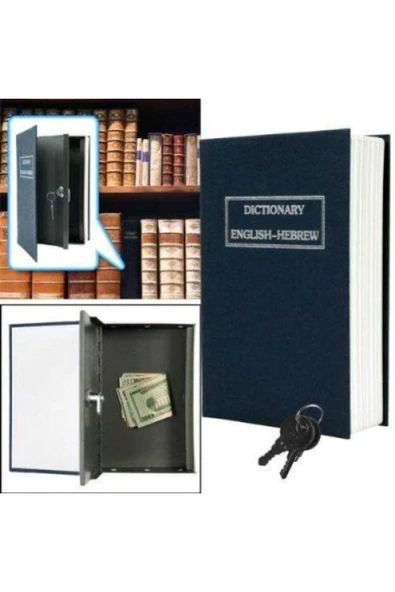 anizmir Kitap Görünümlü Gizli Kasa (4767) - GMS7273-6071 - 5