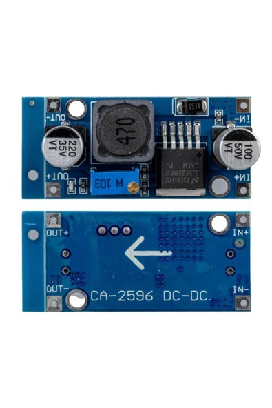 Samuera Weko CA-2596 Power Supply Modul LM2596 LM2596S DC/DC Ayarlanabilir Kademeli - 1