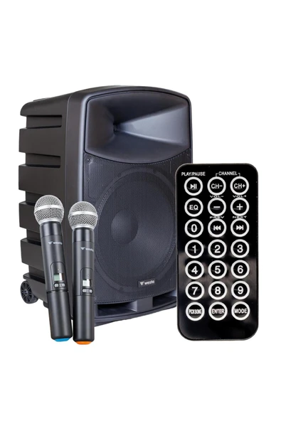 Westa WAP-15505 400Watt 15” Şarjlı Taşınabilir Hoparlör ürün görseli