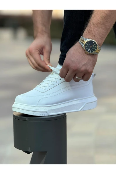 bartiniavm CH987 CBT Erkek Ayakkabı BEYAZ - Resim 4