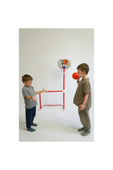 AMAZON TOHUM Portatif Kale - Basket Potası 2'si 1 Arada - Resim 3