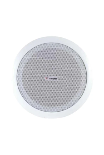 robotrend Westa Ws-1013T 13 Cm 6 Watt 8 Ohm 5 Beyaz Trafolu Alçıpan Hoparlör - 1