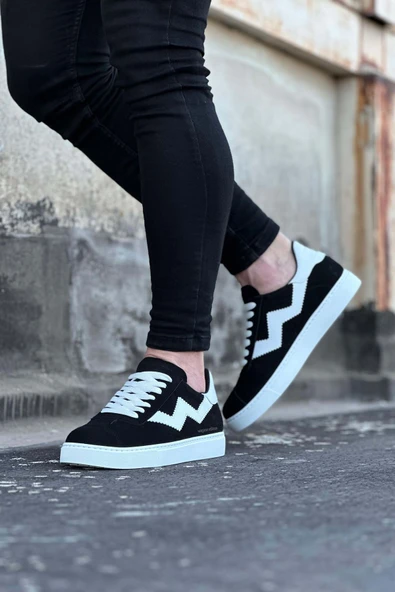 FAYMEM GLOBAL Siyah Erkek Casual Ayakkabı - Resim 2