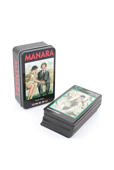 hediye sandalı Metal Kutulu Tarot Kartı Manara ürün görseli