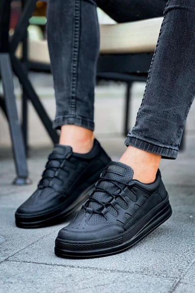 FAYMEM GLOBAL CH040 CST C-Rey Erkek Ayakkabı SIYAH - Resim 3