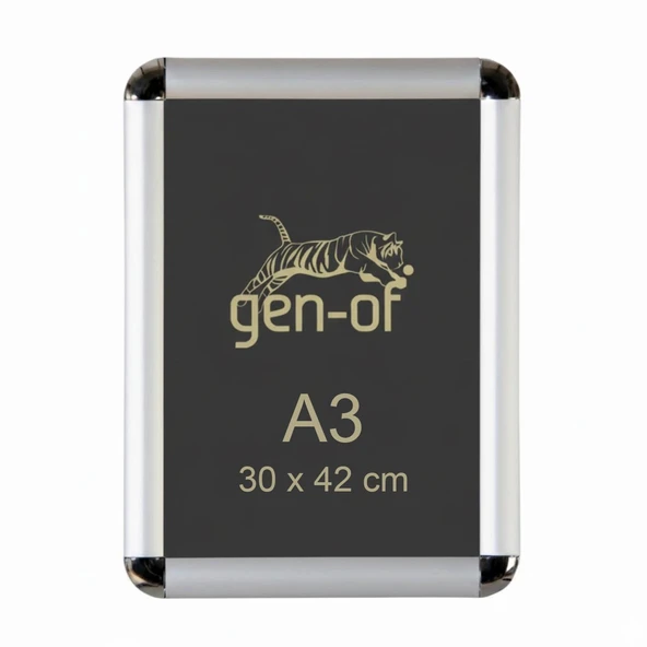 Gen-Of A3 Alüminyum Rondo Çerçeve 30x42 cm (GEN-1204) ürün görseli