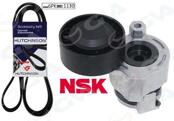 GVA 59A1113 ALTERNATÖR GERGİ KİTİ CLIO II-III-IV-KANGO II-III-MEGANE II-LOGAN I-LOGAN MCV-LODGY SANDERO I-II 1.5DCI 117207020R-7701478717-11720-00Q1K ürün görseli 1