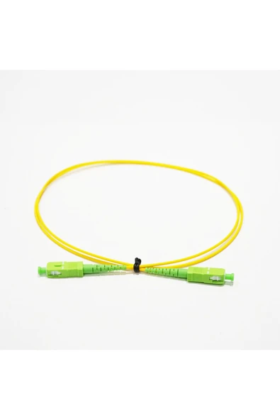 Fiber Optik Patch Kablo SCAPC/SCAPC SX SM 1mt 2mm LSZH G657A2 ürün görseli