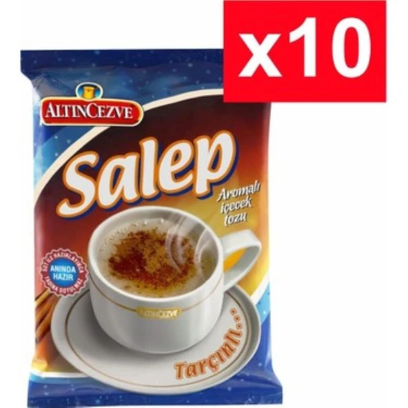 Altıncezve Sütlü Salep 250 Gr - 10'LU PAKET