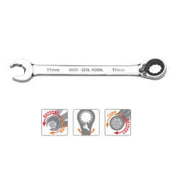 Ceta Form B05R-16 16 Mm C-Gear Cırcırlı Kombine Anahtar-Özel Ağız - Resim 2