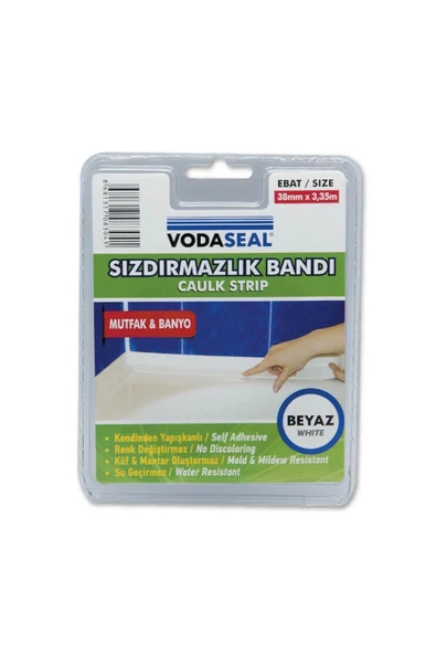FAYMEM GLOBAL Küvet Kenar Sızdırmazlık Bandı 38 mm 3,35 Metre ürün görseli 1