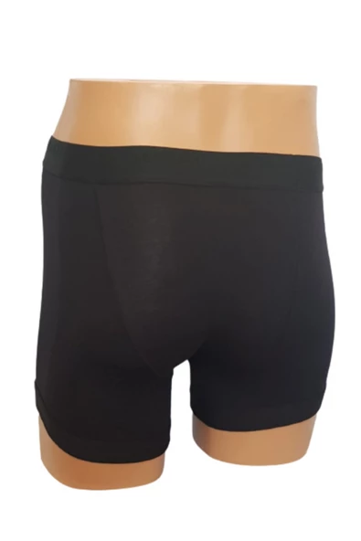 X-Man Erkek 3 Adet Düz Kısa Paça Stretch Boxer 703 - 4