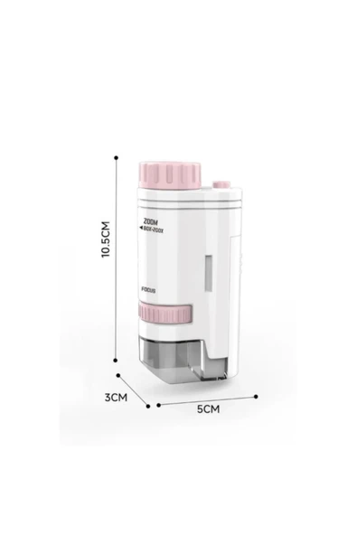 Heez Portatif Mini Mikroskop - Resim 4