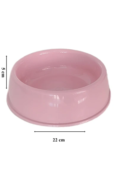 robotrend Kedi Köpek Plastik Ve Su Kabı 20 cm - 200 ml Pembe - 2