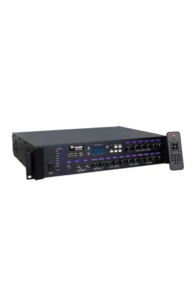 TimeStart Westa WM-2250U 250 Watt 100 Volt USB-SD-Bluetooth 6 Bölgeli Trafolu Mixer Anfi ürün görseli