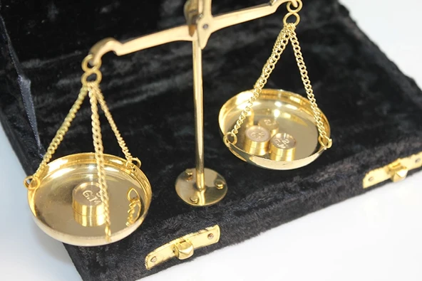 Pirinç Terazi 10 Gr Ksk3110 - Resim 2