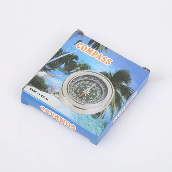 Yuvarlak Metal Kasa Dayanıklı Pusula 80Mm - Resim 2