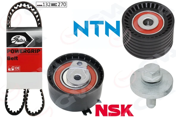 GVA 59T1423G EKSANTRİK GERGİ KİTİ CLIO II 01> CLIO III 04>MEGANE I 96> MEGANE II 02> MEGANE III 09> LAGUNA I 96> LAGUNA II 01> SCENIC I 96> SCENIC II 02> 1.4-1.6- 16V K4M-K4J 7701477014-130C17529R-130 ürün görseli 1