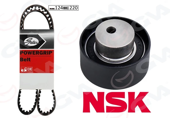 GVA 59T2915S EKSANTRİK GERGİ KİTİ 124x220 BRAVA 1.2 16V-BRAVO I-II 1.2 -1.4-DOBLO 1.4-LINEA 1.2 -MARE-PALIO 1.2 K015503XS 71736717 ürün görseli 1