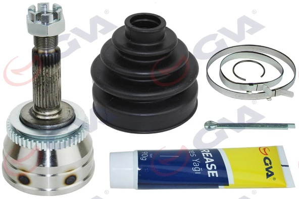 GVA 4491008K AKS KAFASI DIŞ HYUNDAI ACCENT ERA 1.5L D4FA CRDi 06-10 / GETZ 1.5L D3EA CRDi 3 silindir 02-05 1.5L D4FA CRDi 06-10 ABS li 25x23x50 - ABS 48 diş 495001E650-495001E610-495001C460 ürün görseli 1