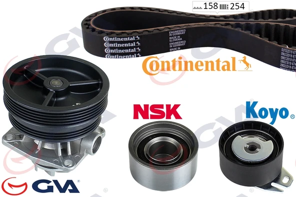 GVA 59WPK2140C DEVİRDAİMLİ EKSANTRİK GERGİ KİTİ 158x254 BRAVA 95-01 -DOBLO 01- -PALIO-ALBEA 96- -MAREA 97-02 1.6 71736715-55171442-55176303 ürün görseli 1