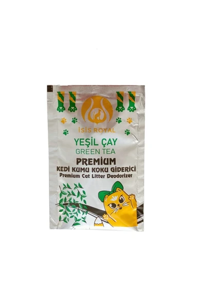 İSİS ROYAL Adipa Px Kedi Kumu Koku Giderici 25 gr Yeşil Çay Kokulu