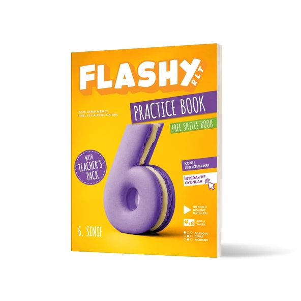 FLASHY 6.SINIF PRACTICE BOOK+SKILLS BOOK - Resim 2