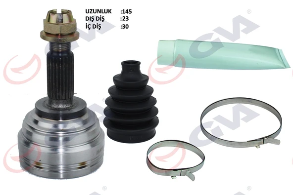 GVA 4411000K AKS KAFASI DIŞ ÖN MEGANE II 02-08 -LOGAN 04-12 1.4/1.6 16V-1.5 DCİ AUTO/MAN 23x30x49 145mm 391018983R-391000153R-391015451R ürün görseli 1