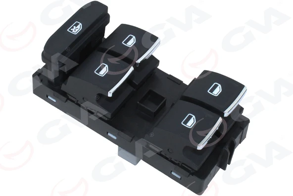 GVA 8061120 CAM AÇMA ANAHTARI DÖRTLÜ NİKELAJLI SKODA OCTAVIA 2013 > 5E0959857-5E0959857A ürün görseli