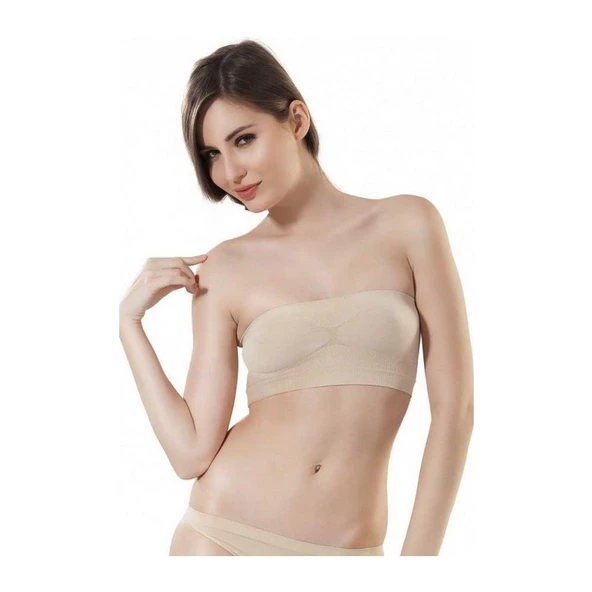 MİSS FİT 1401 DİKİŞSİZ STRAPLES BÜSTİYER - 2
