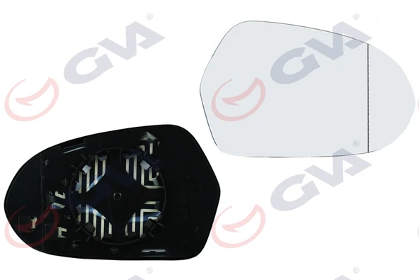 GVA 1175738 AYNA CAMI SAĞ A6 11> ISITMALI ASFERİK VM-6022AGHR 4G0857536B ürün görseli 1