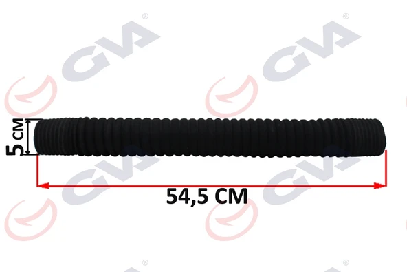 GVA 6814110 HAVA FİLTRE HORTUMU CLIO 1.4 BNZ Q55xQ55x50cm 7700274072 ürün görseli