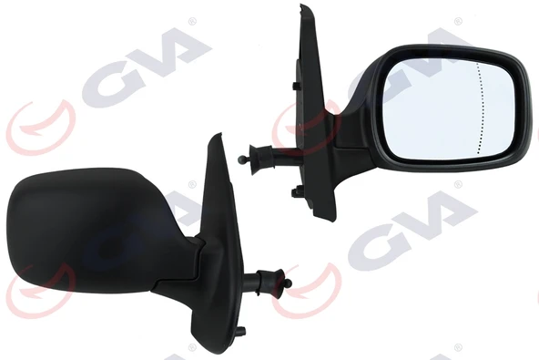 GVA 1016120 DIŞ DİKİZ AYNASI SAĞ KANGOO 01> MEKANİK ASFERİK VM-131NR 7700354637 ürün görseli 1