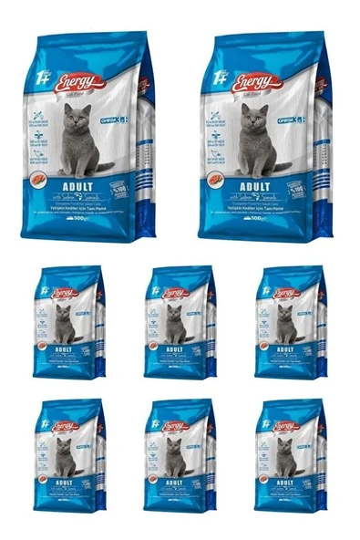 Somonlu Yetişkin Kedi Maması 500 G - 8 Adet