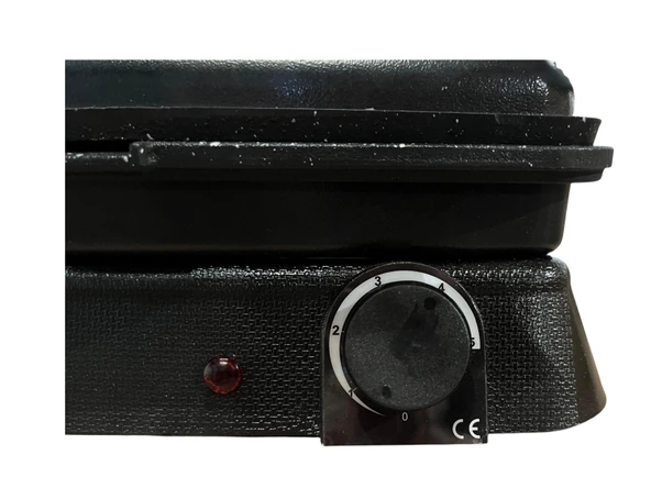 Tosmax Döküm Izgara Tost Makinesi Siyah - Resim 3